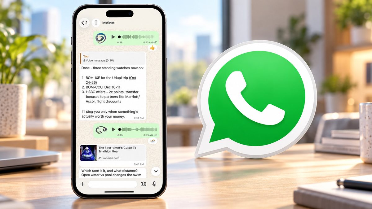 Cómo añadir el agente Instinct a WhatsApp