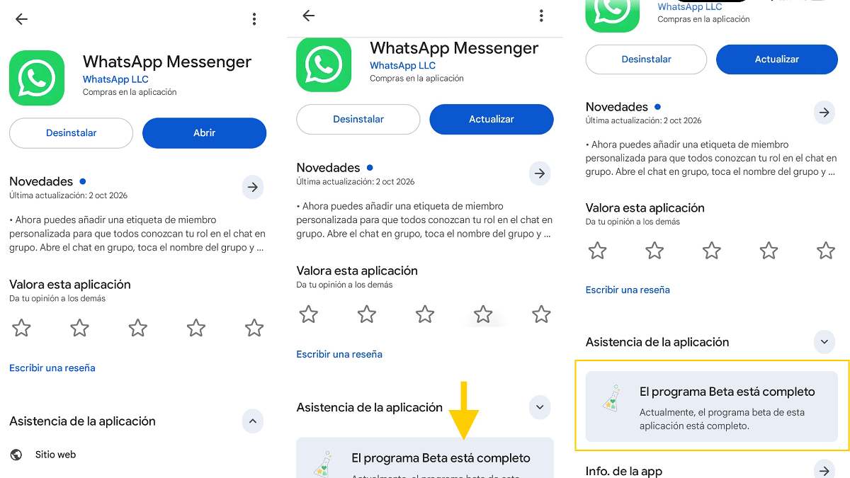 Cómo instalar la beta de WhatsApp en Android