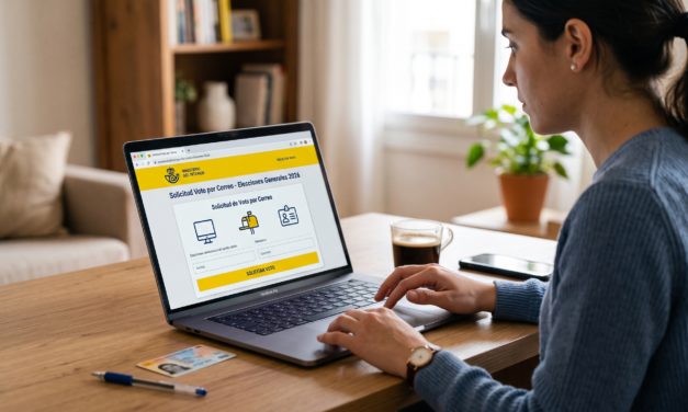 Cómo solicitar el voto por correo online para las Elecciones Generales de 2026