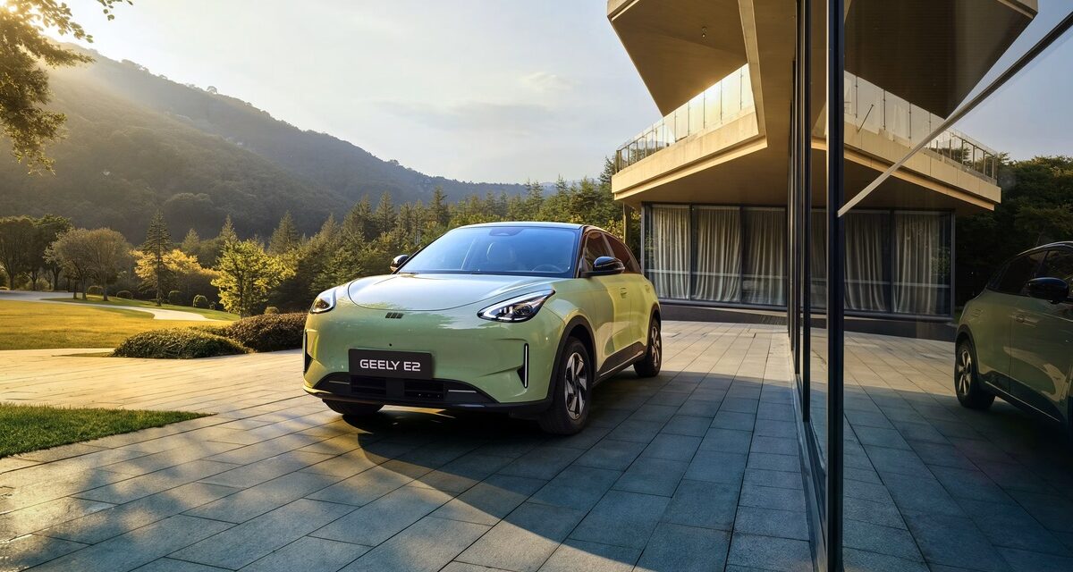 Geely E2, un coche eléctrico compacto con dos maleteros y buena relación calidad-precio