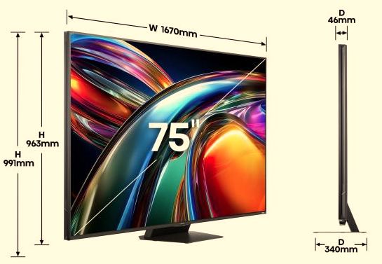 Hisense 75UR9S
