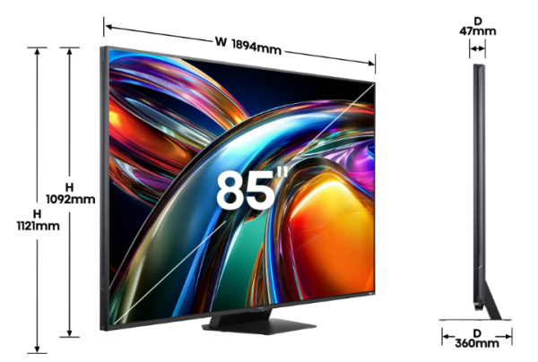 Hisense 85UR9S