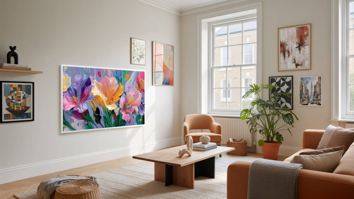 LG Gallery TV with Frame 1