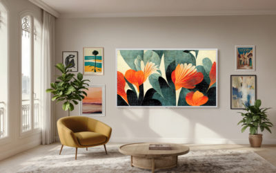 LG Gallery TV with Frame, un televisor de diseño con marcos magnéticos e intercambiables