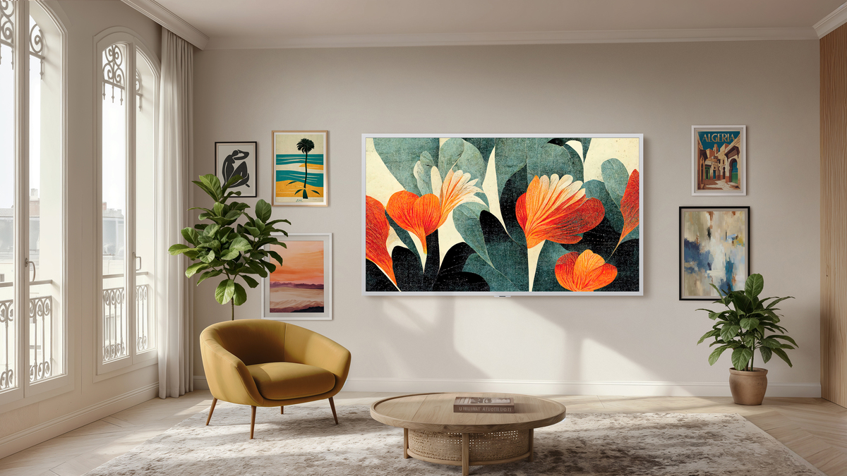 LG Gallery TV with Frame