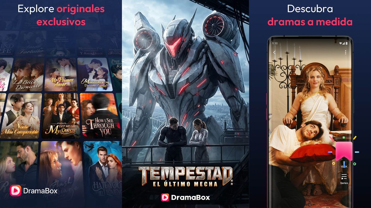mejores aplicaciones para ver dramas cortos gratis-DramaBox, para disfrutar de historias llenas de sorpresas