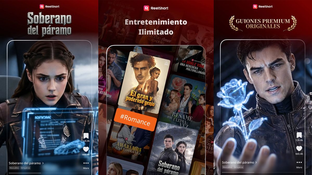 mejores aplicaciones para ver dramas cortos gratis-ReelShort, para engancharte a los romances