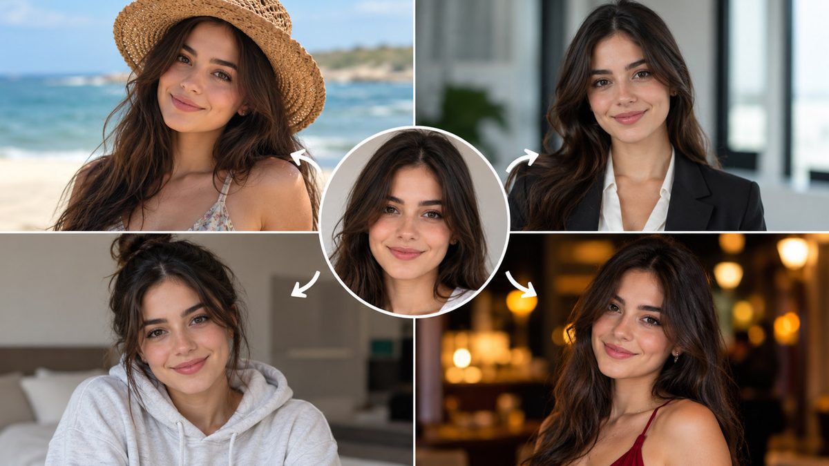 Mejores comandos para editar fotos en Gemini - Mantener la misma cara