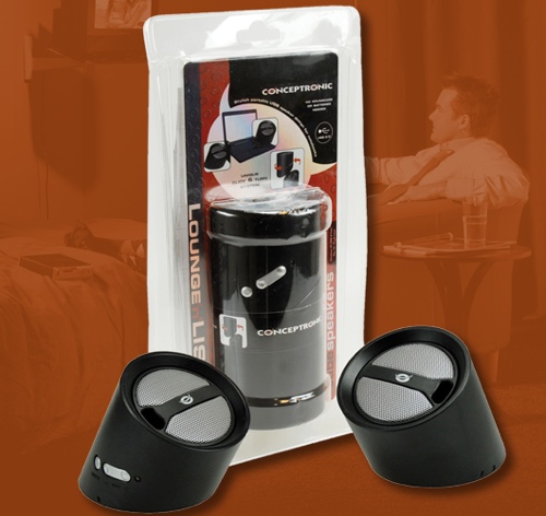 Altavoces de Conceptronic: música por un tubo 6 altavoces conceptronic