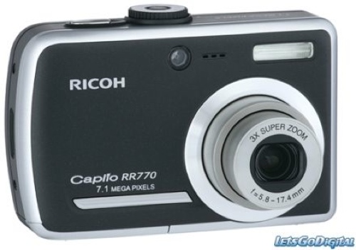 Ricoh Caplio R770, una cámara de fotos de andar por casa