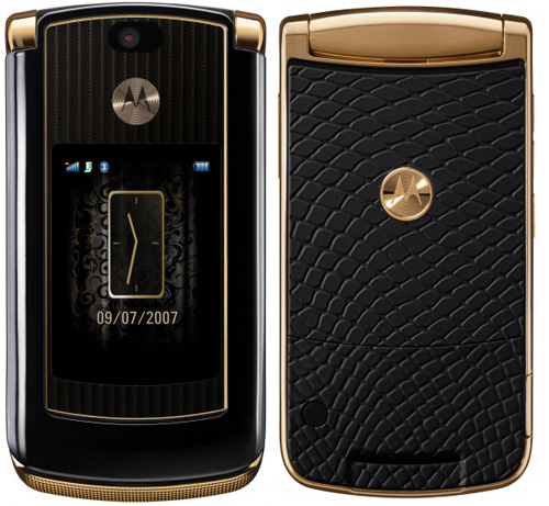 Motorola Razr2. Edición especial de lujo por 3.500 euros