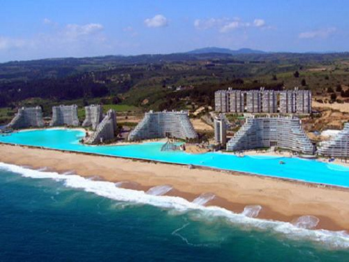 Complejo San Alfonso del Mar en Chile: la piscina más larga del mundo