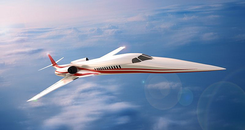 Aerion crea un avión supersónico estilo Ferrari