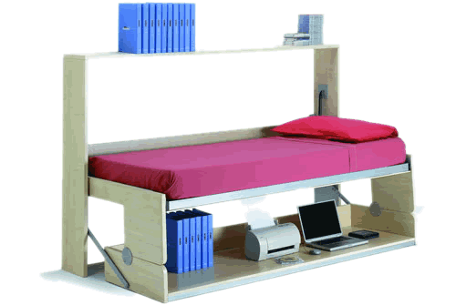 Cama-despacho especial para minipisos