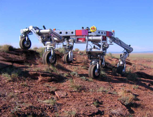 Un robot todoterreno para trabajar en la Luna