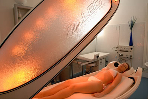 Alpha Oxy LED Spa, una cápsula con lucecitas para ponerte a tono