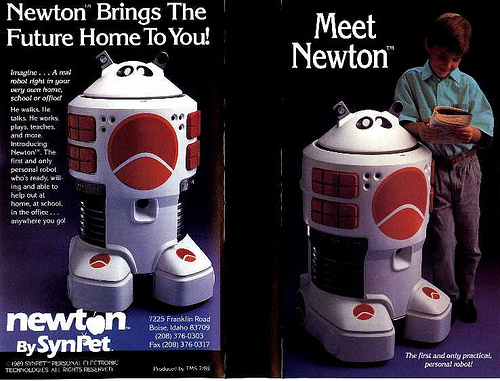 Newton, el robot de IBM (Viaje al pasado)
