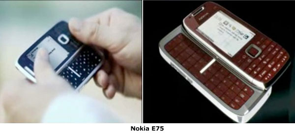 Nokia E72 y E75, móviles para ejecutivos con teclado completo