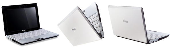 MSI U300, ultraportátil con pantalla táctil de 13 pulgadas (CES 2009)