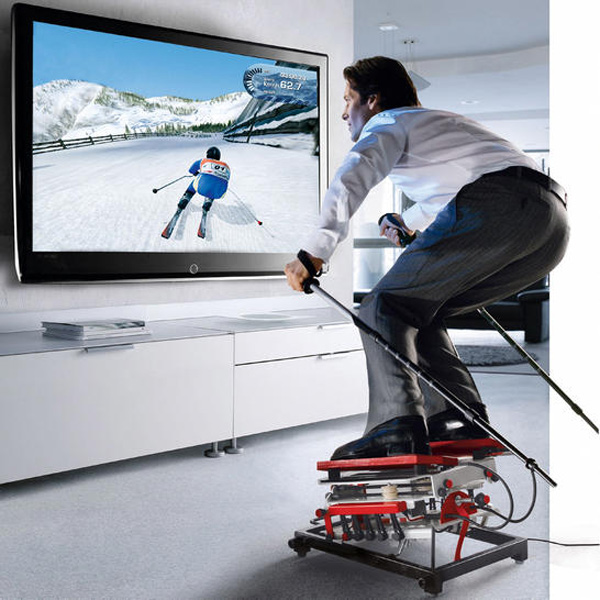 SKIGYM, un simulador para esquiar desde casa