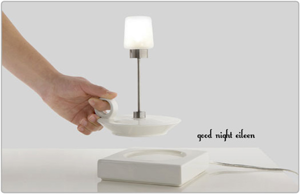 Good Night Eileen, una lámpara de mesilla sin cables y recargable