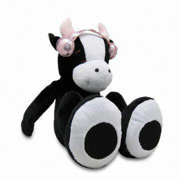Buffalo, Cow Speaker, Zen Moo, celebra el año nuevo chino poniendole unos cuernos al MP3 8 2009_01_28_altavoces vaca4