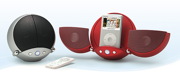 Vestalife, altavoces para iPod con formas de insectos