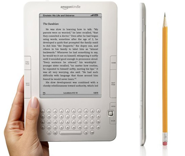 Kindle 2, la tienda online Amazon lanza una nueva versión de su libro electrónico