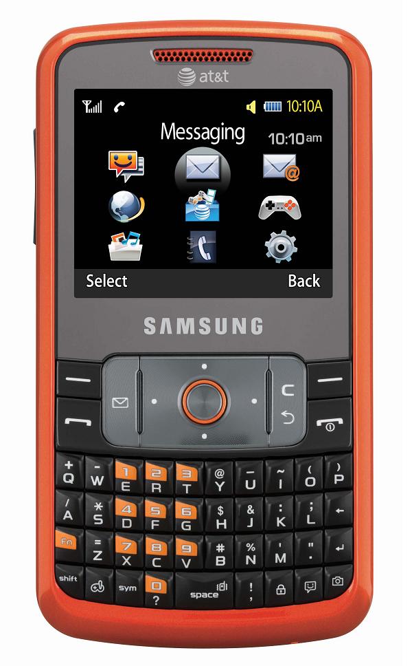 Samsung Magnet, un móvil joven en naranja chillón