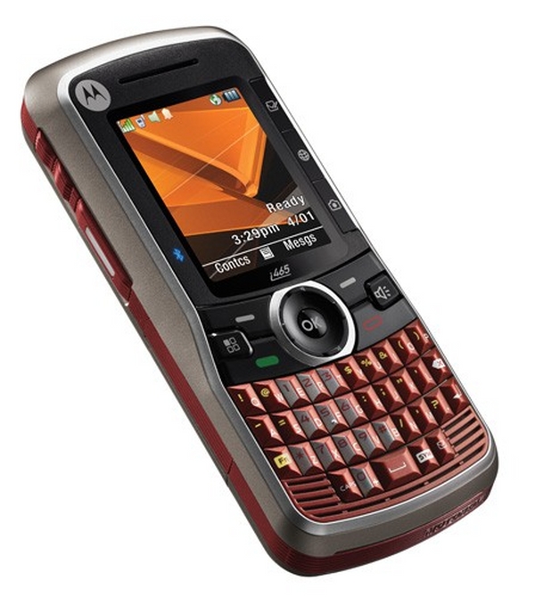 Motorola i465, un nuevo móvil de Motorola con teclado completo (QWERTY)