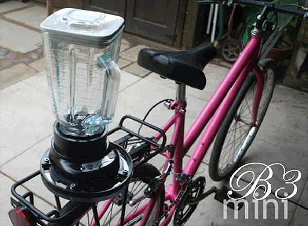Convierte tu bicicleta en una batidora por el precio de tres batidoras