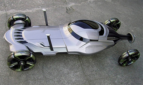 Nervastella, un coche futurista sin ejes