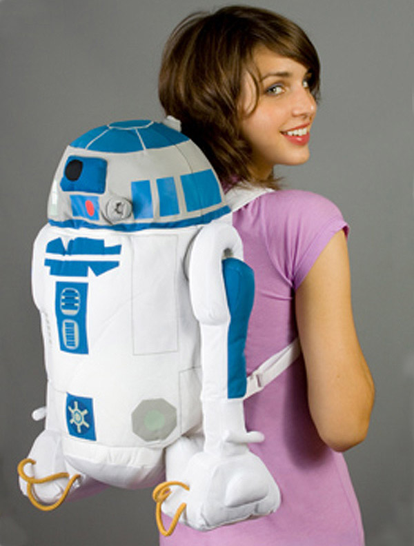 Star Wars Backpacks, mochilas con la forma de R2D2 y Chewbacca