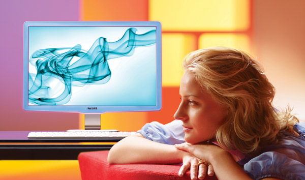 Philips Lightframe, monitor de 22 pulgadas con marco luminoso