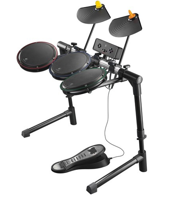Logitech Wireless Drum Controller, una versión alternativa de la batería del Guitar Hero 3 LogitechWirelessDrum1