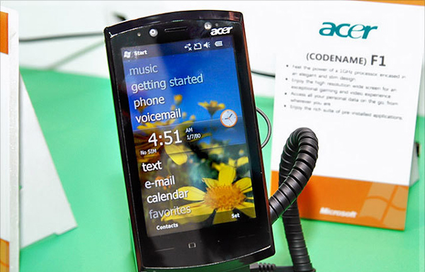 Acer podrí­a lanzar cuatro nuevos smartphones en septiembre, uno de ellos con Android