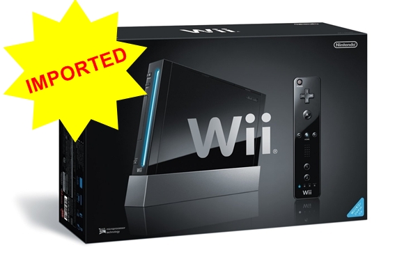 Nintendo Wii Negra, ya se puede comprar de importación