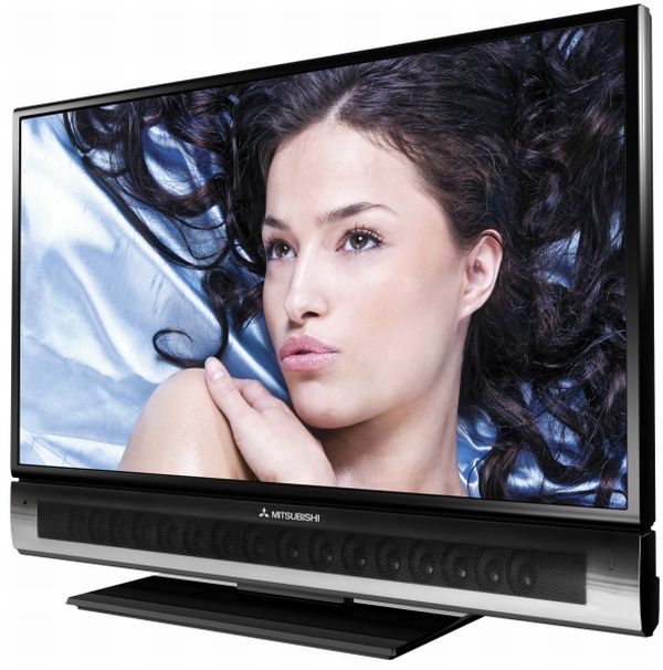Mitsubishi Diamond Unisen, una pantalla delgada con proyector de sonido incorporado